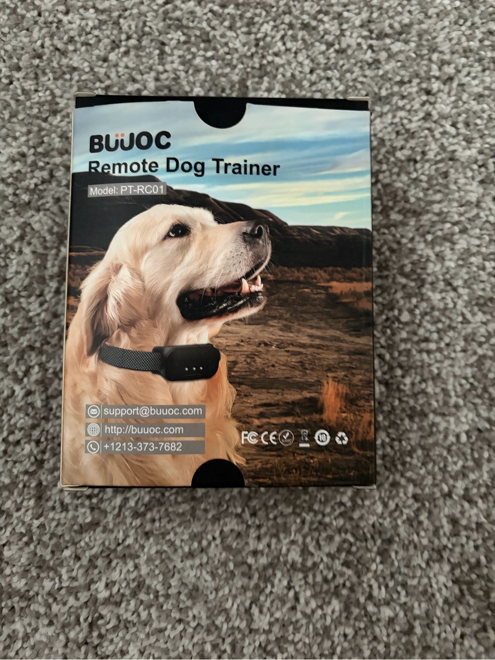 Remote Dog Trainer Collar - Black